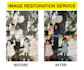 restore, repair, fix and colorize your old damaged photos