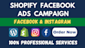setup and design your shopify facebook ads campaign