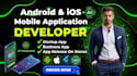 be your flutter mobile app developer, android, ios app development