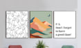 create digital motivational wall arts for etsy and shopify