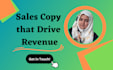 create sales copy and website copywriting