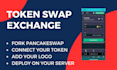 build a swap exchange website like pancakeswap