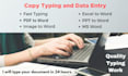 do fast typing of english ,paragraph, copy paste etc