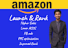 launch your amazon product and rank with amazon PPC