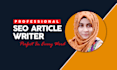 write SEO friendly blog posts, and articles