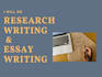assist you in writing projects and assessment