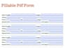create fillable PDF form in 24hours