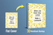 make your 2d cover into 3d notebook, journal, planner, or diary mockup
