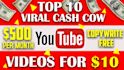 make viral top 10 youtube videos with script and voiceover