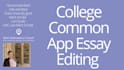 edit your college common application essay