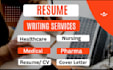 write a healthcare, nurse, medical resume, and cover letter