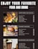 do unique and modern menu design just in 24 hours