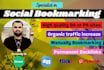 do social bookmark submission in high pa sites manually