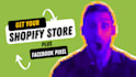 design your shopify store from scratch and link it with facbook pixel