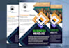 creat a simple and unique business flyer design