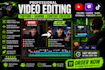 professionally edit videos for youtube, gaming and content creators