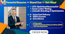 do professional resume writing, ats resume, cover letter, linkedin, CV writing