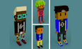 design a unique voxel art based on your requirements