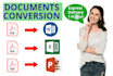 do any file conversion for your document