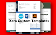 design xero custom invoice professional templates
