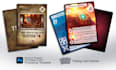 make a boardgame card template, ccg and tcg card design