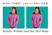 compress the images file size
