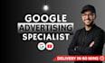 setup, manage google ads for leads, sales