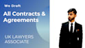 we will draft agreements for you