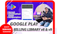 integrate google play billing library, purchases, subscriptions in android apps