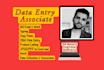 be your data entry associate