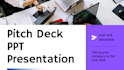 design a pitch deck PPT presentation