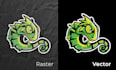 convert ai logo or image to vector, svg, print ready