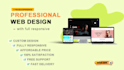 devlop fully responsive website by HTML,CSS,bootstrap,js