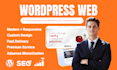create a professional wordpress website for your business