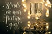 write beautiful words on your picture