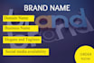 suggest unique, catchy business name  with domain name