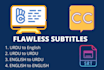 write english or urdu subtitles for your english or urdu youtube videos