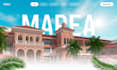 design a modern construction, interior, real estate website