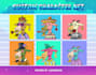 draw custom nft cartoon avatar mascot