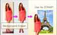 images background removal with white or transparent