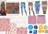 draw seamless prints and placements