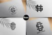 design modern monogram and initial business logo