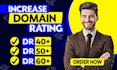 increase domain rating 60 plus