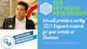 do best ever SEO keyword research for you