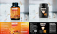 design eye catching supplement label, cbd label, and packaging design