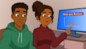 make 2d cartoon animation, character animation video