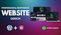 design and develop modern wordpress website