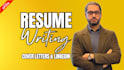 write professional resume, cover letter and linkedin