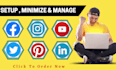 perfectly create, minimize, and manage social media accounts