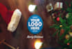 make 5 christmas and new year 2026 logo animation videos